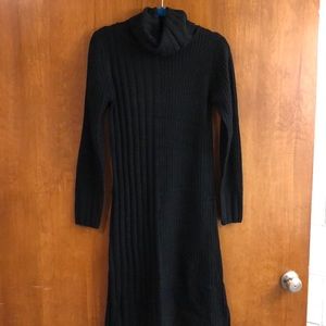 NWOT black sweater dress